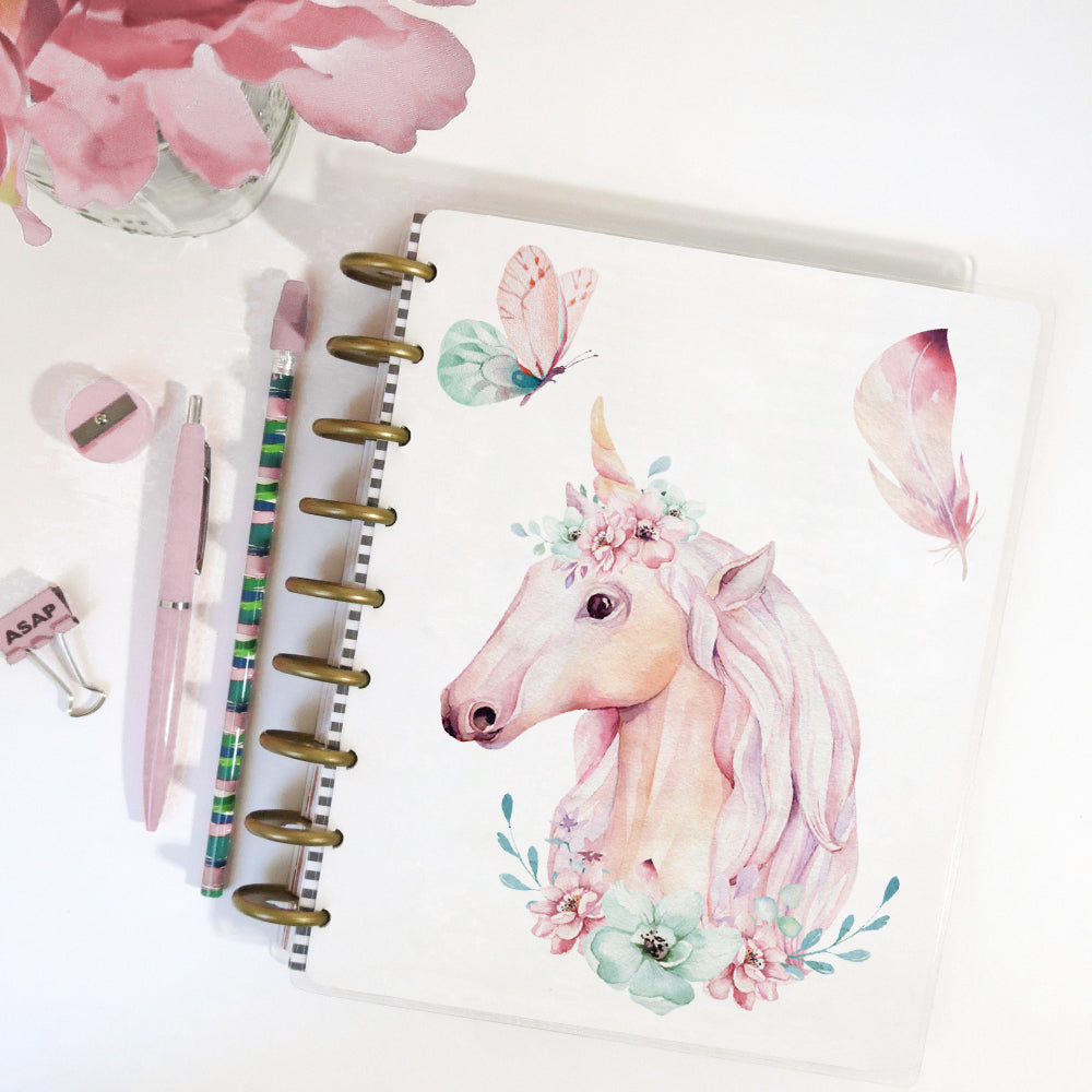 Peel and Stick PVC Small Unicorn Wall Stickers