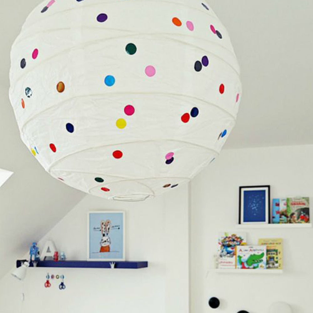 Peel and Stick PVC Small Geometric Watercolor Dot Wall Decals